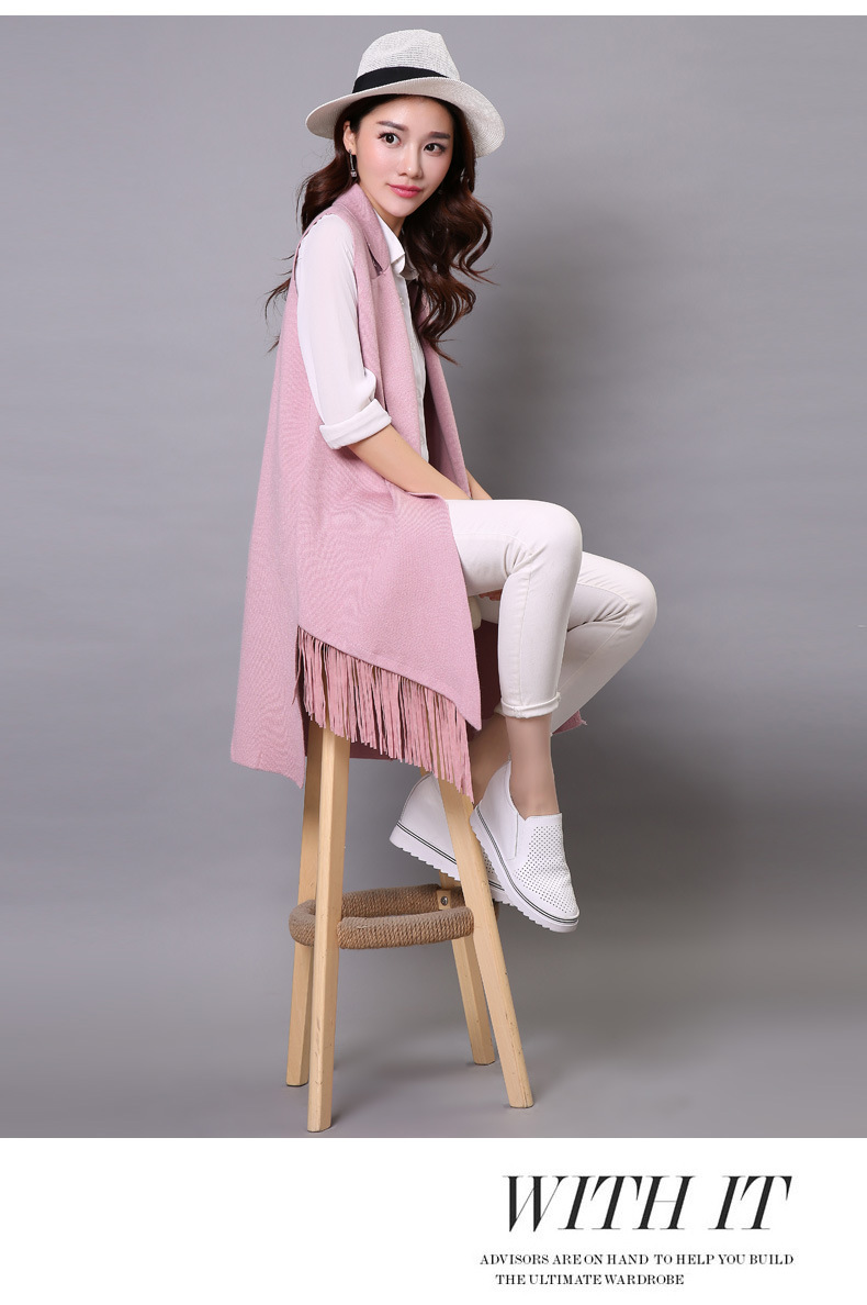 Gilet femme HIRONDELLE CHRYSALIDE en Tricot - Ref 3318273 Image 32