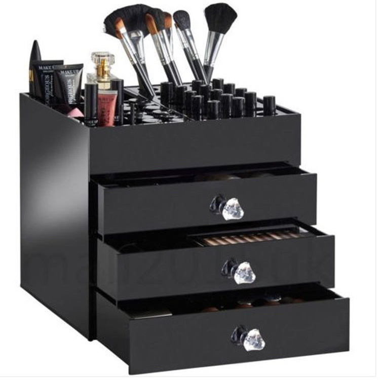 厂家生产亚克力美容店商超化妆品展示架有机玻璃口红护肤品展示架