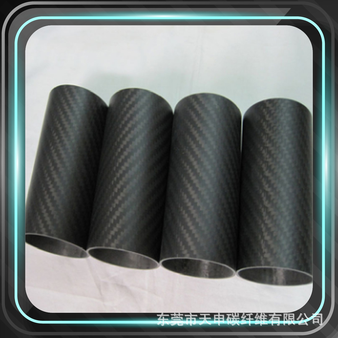 加工碳纤维管 高强度碳纤维管 耐高温碳纤维管材厂家直销