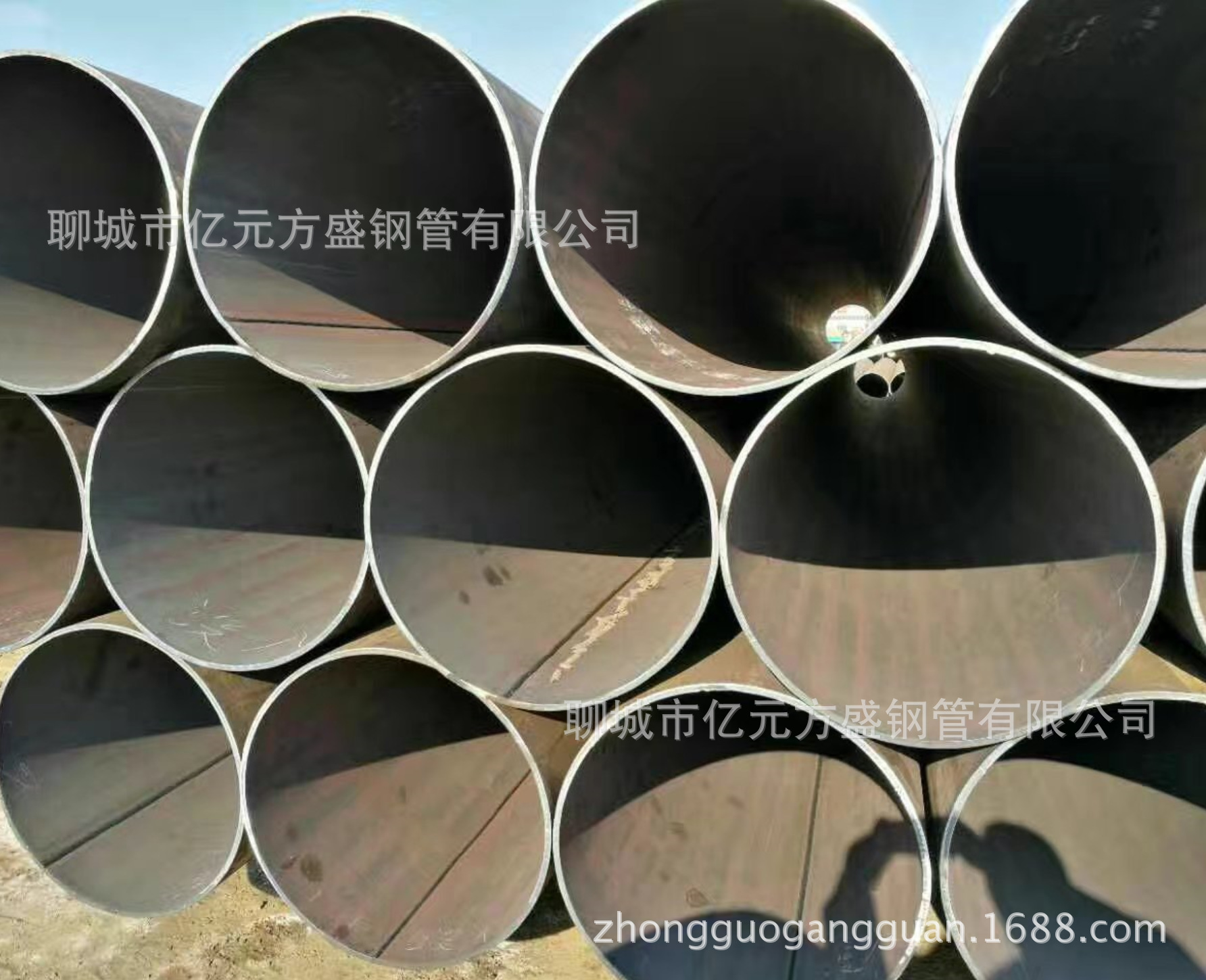 飞机场钢结构 大口径直缝焊管 码头钢结构 大口径直缝钢管 厚壁管