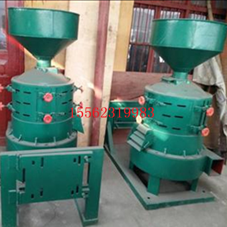 单相电家用玉米制糁机 五谷杂粮砂轮碾米机 粮食脱皮磨碴机图片