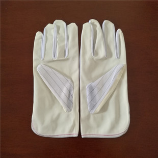 Anti-static PU gloves sulfur-free rice white yellow pu anti-static stripe gloves dust-free electronic factory circuit board factory Special