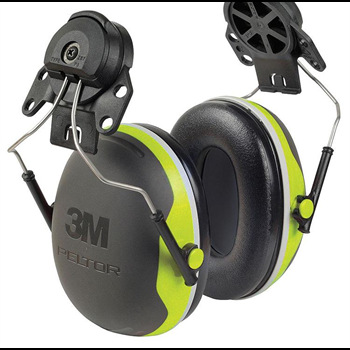 3M X4P3隔音耳罩 Peltor X系列高降噪耳罩 挂安全帽式防护耳罩