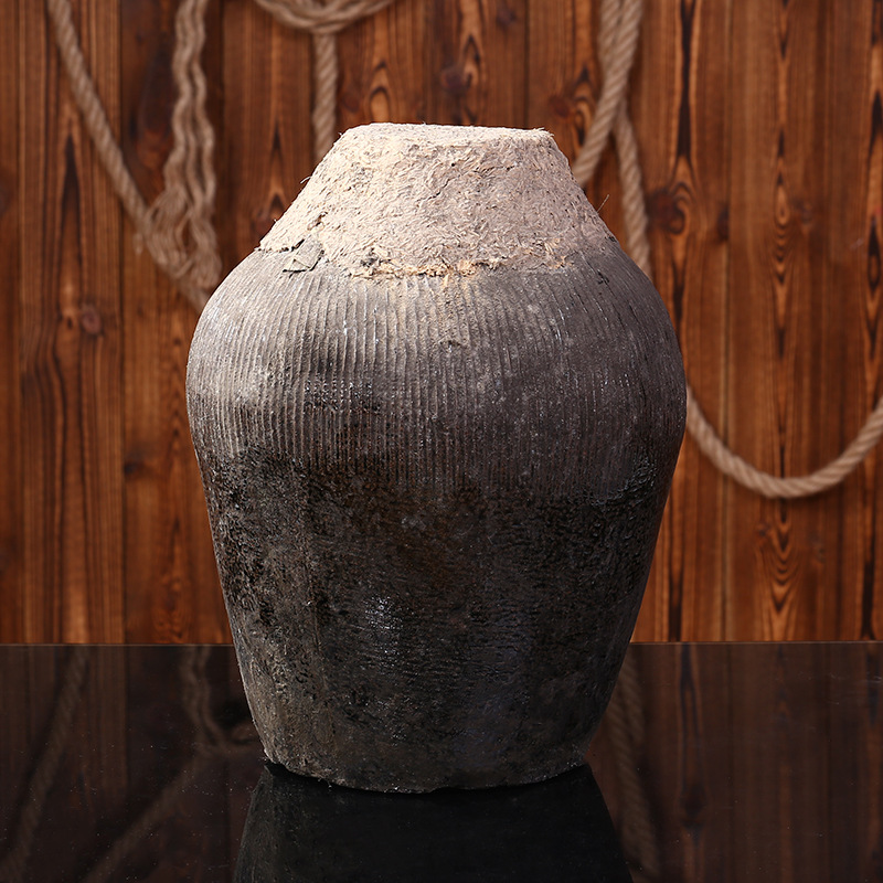 廠家直銷20斤15年原漿白酒 酒壇裝米香型正宗純糧燒酒窖藏酒批發