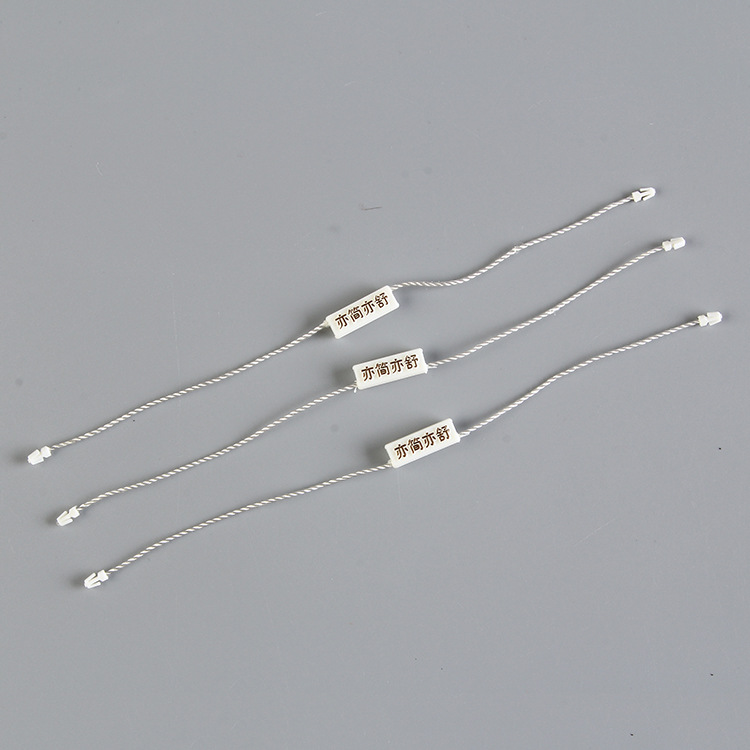 精美服装吊粒定做 滴胶二合一烫金吊粒 吊牌绳定制  吊粒制作