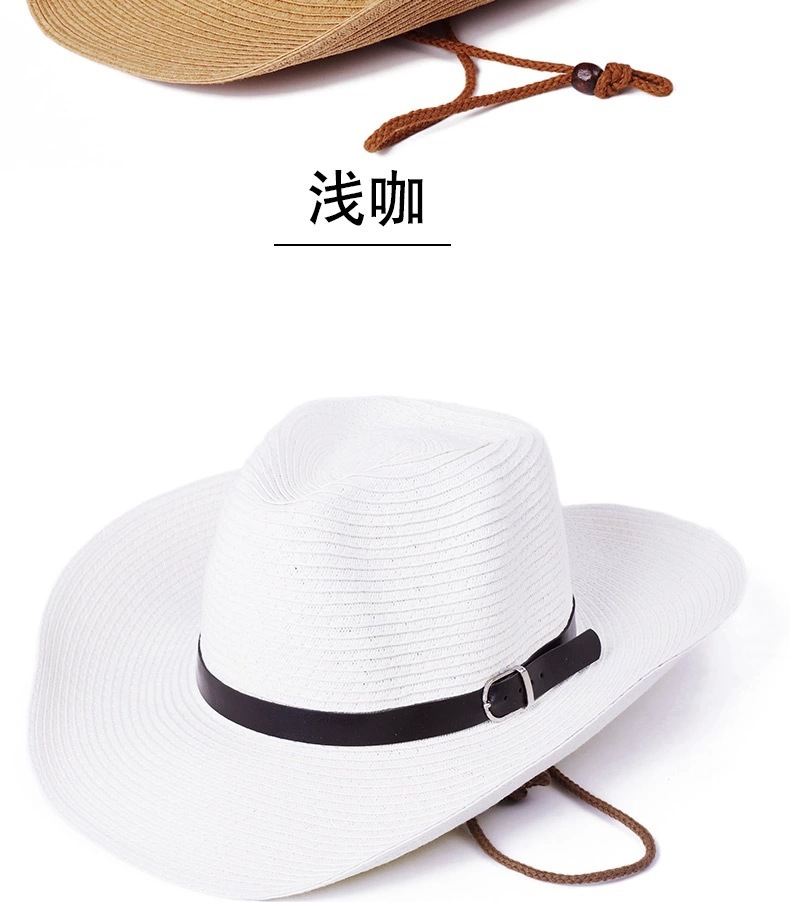 Summer Foldable Outdoor Straw Hat Wholesale Nihaojewelry display picture 4