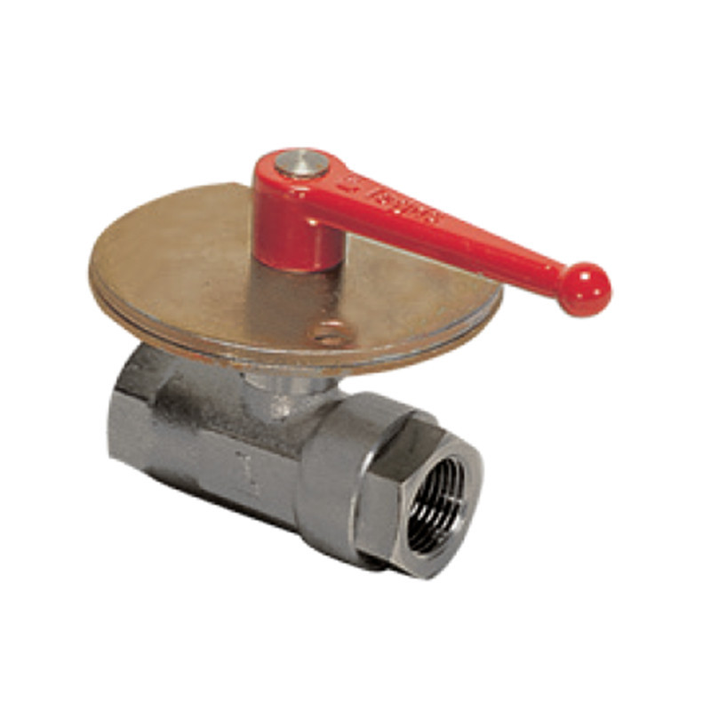 派克乐可利legris通用球阀 二位三通直通型 带排气可锁球阀