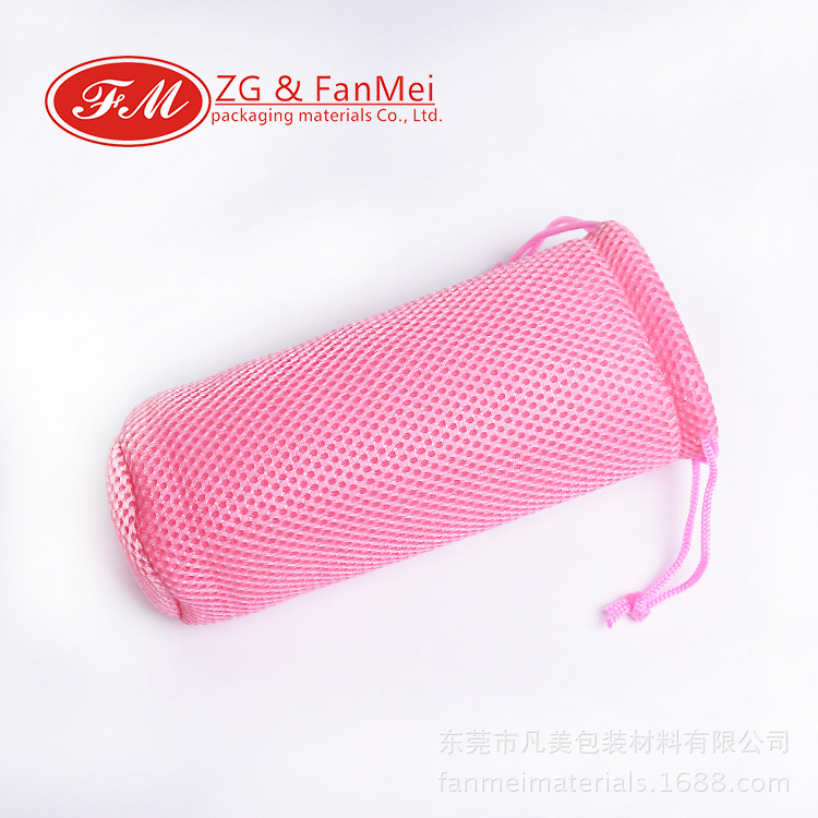 厂家供应加密加厚三明治网袋 迷你音响网袋 方震防摔网袋定制logo