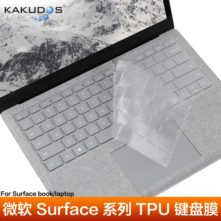 适用微软Surface Laptop5键盘膜Book笔记本键盘膜隐形透明TPU贴膜