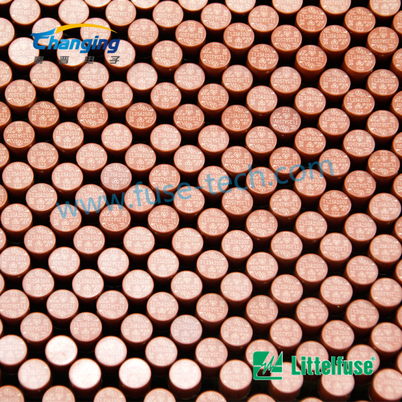 372圆形 Littelfuse 微型保险丝 37211250001 力特慢断8*8mm