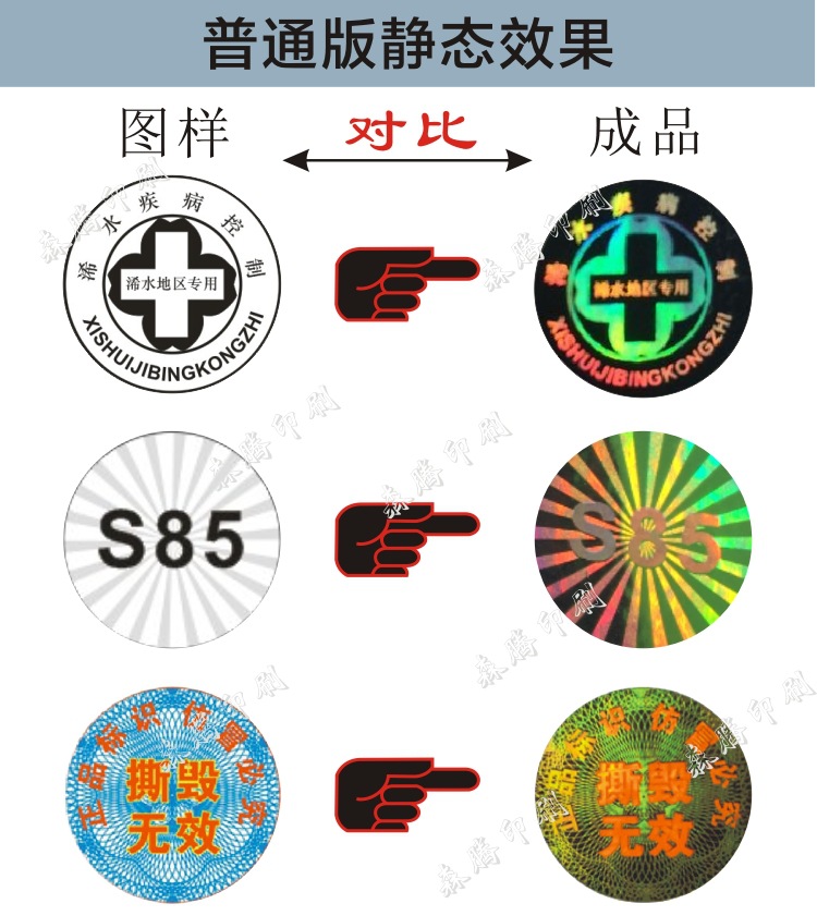 普通版静态效果对比图