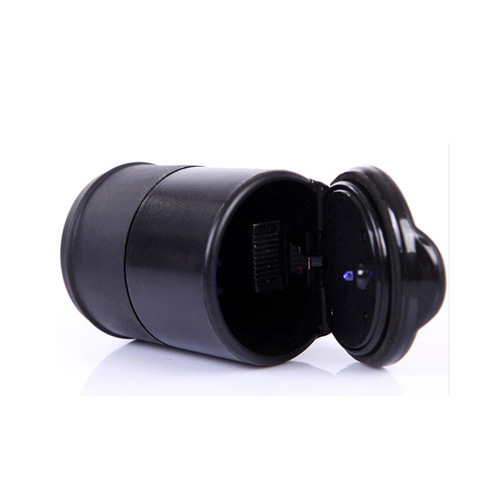 Car ashtray, car special bag cover, LED night light ashtray, multifunctional, simple, high temperature resistant car gift