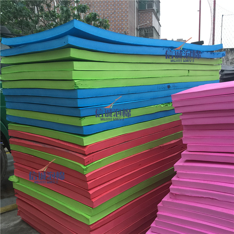 现货供应 海绵纸厂家供应多色海绵材料 彩色eva海绵材料