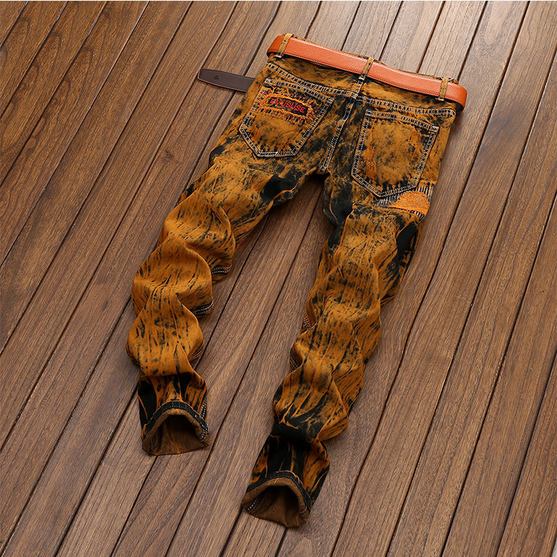 Pantalon jean coupe droite rétro - Ref 3425807 Image 5
