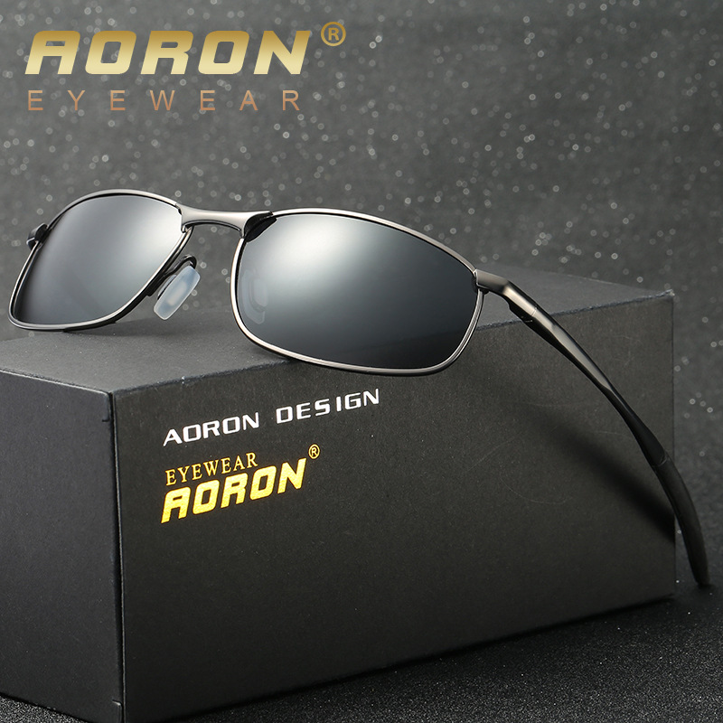 Lunettes de soleil AORON  AOLONG en Métal - Ref 3366140 Image 3