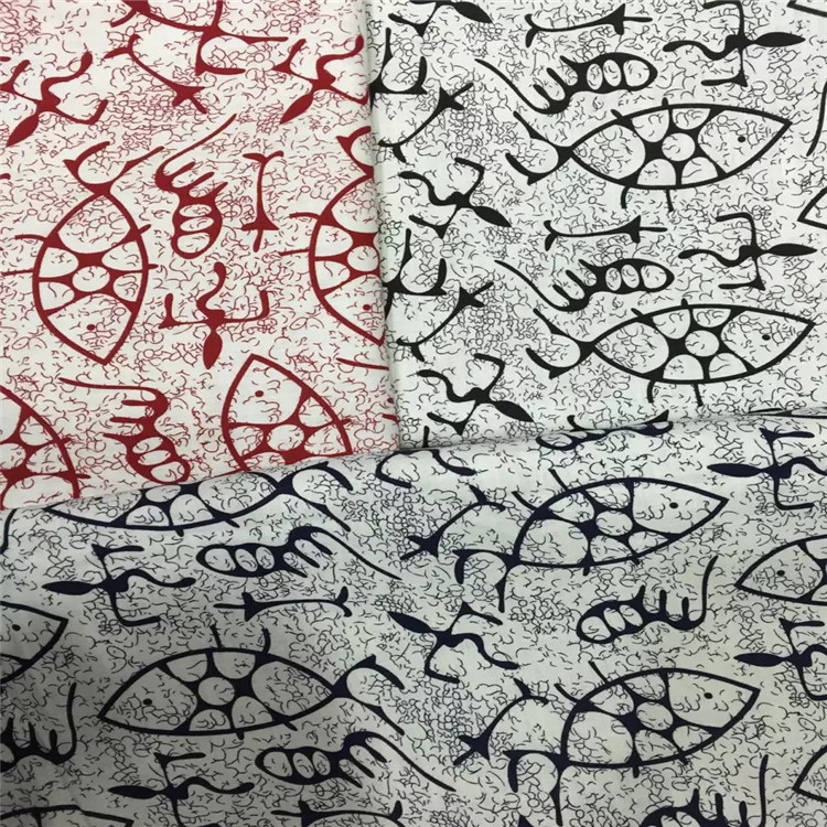 涤纶印花面料， 童装面料，涤塔夫印花窗帘家纺舒适布料童趣