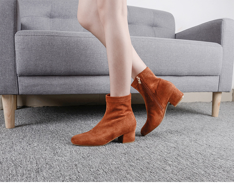 Bottes femme en Daim - Ref 3354814 Image 20