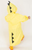 Three dimensional dinosaur for kindergarten for elementary school students, raincoat, in 3d format