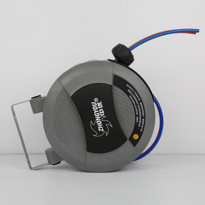 新款水气电鼓卷管器自动回收汽车精洗设备自动卷轴双管鼓|ms