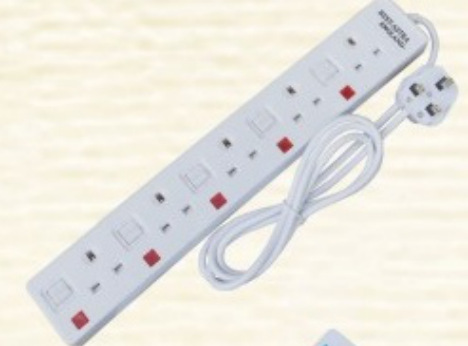 BONA 插座插排 电源接线板 家用及多用插电板 5586 插排