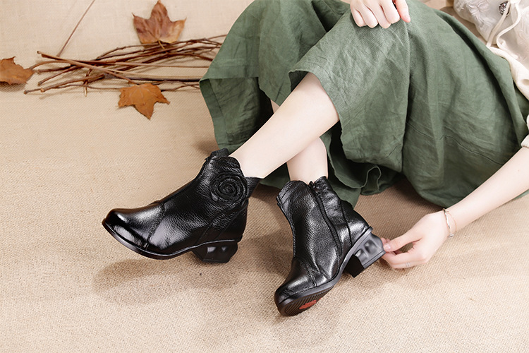 Bottes femme MELINDA en En cuir - Ref 3354252 Image 63