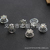 High-end hair accessory for bride from pearl, spiral, Korean style, flowered, wholesale