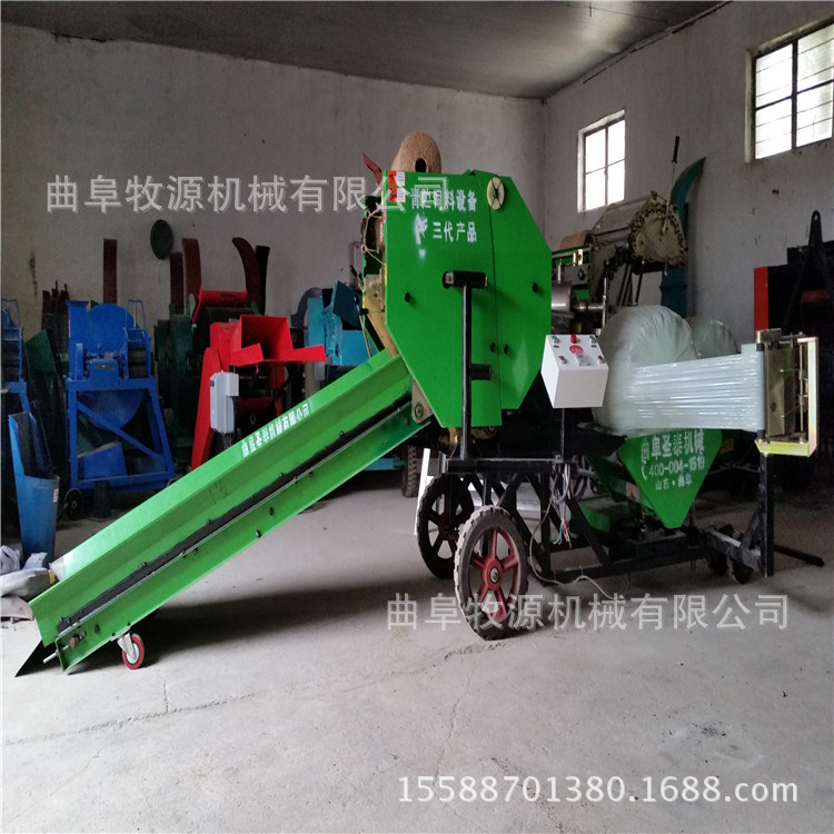 批发供应养殖场青储打捆机价格  饲料可长期存储
