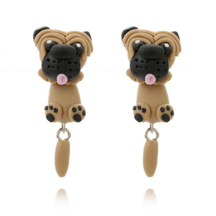 Boucles d oreilles en Poterie tendre - Ref 3446938 Image 10