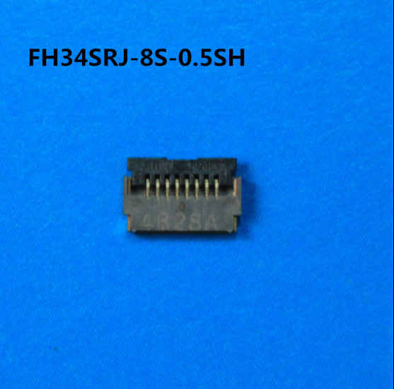 FH34SRJ-8S-0.5SH 8pin-0.5mm间距HRS连接器现货原装