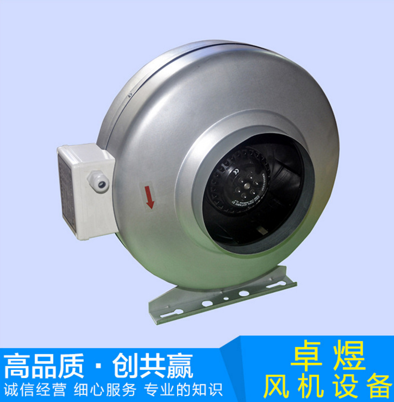 供应 GDF300低压管道风机 直径300mm圆形低噪音管道通风机