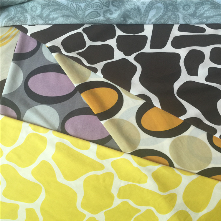 【厂家定做】印花针织布 涤氨 锦氨等印花针织面料 时尚花型