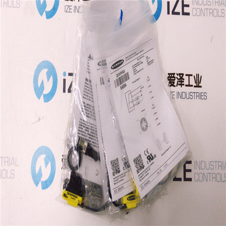 BANNER光电开关QS18VP6RQ5爱泽工业供应