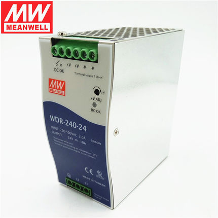 ̨����γ����380V����PFC���������Դ WDR-240-24 240W 24V 10A