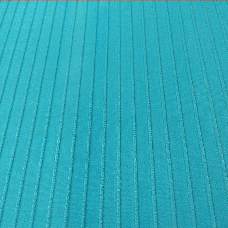 厂家直销条纹莱卡布 竖条弹力面料 时尚裙子阔腿裤用料批发