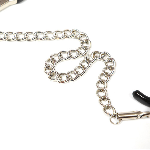 Female Slave Training Torture Breast Clamp Chain Bondage Tease Double Peaks Masturbation Adult Toys Alternative Toys 