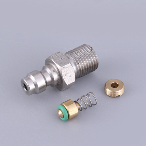 8mm quick connect male stainless steel male with one-way valve male M10*1 1/8NPT 1/8BSPP thread