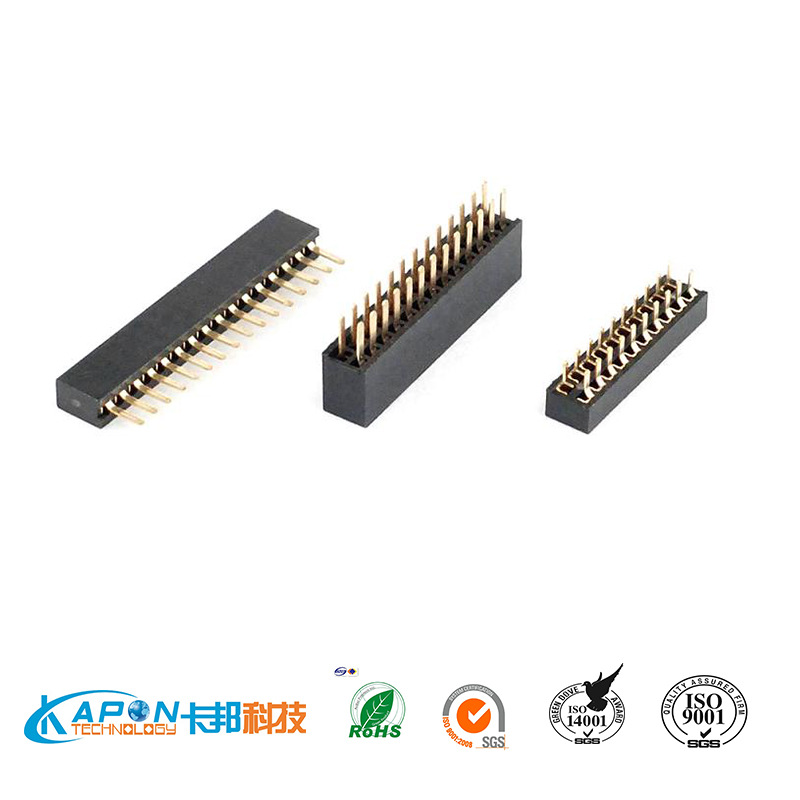 1.27排母 间距1.27排母.排插单双排直插系列 female header