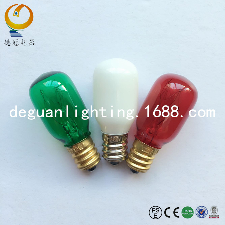 Refrigerator bulb range hood bulb E12 T14 screw cap small bulb Dongguan