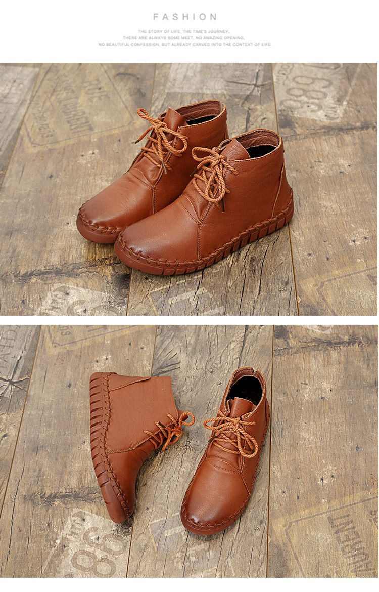 Bottes femme INFOHOMME en En cuir - Ref 3355276 Image 40