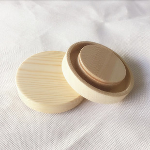 Camphor pine wooden cover Cork glass bottle wooden cover glass bottle lid candle Cup wooden cover storage jar wooden cover