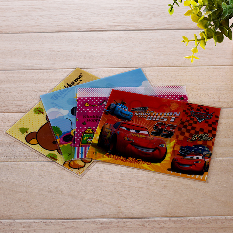 专业印刷箱包PVC超透膜 书包贴膜 塑料印花片 文件夹超透膜