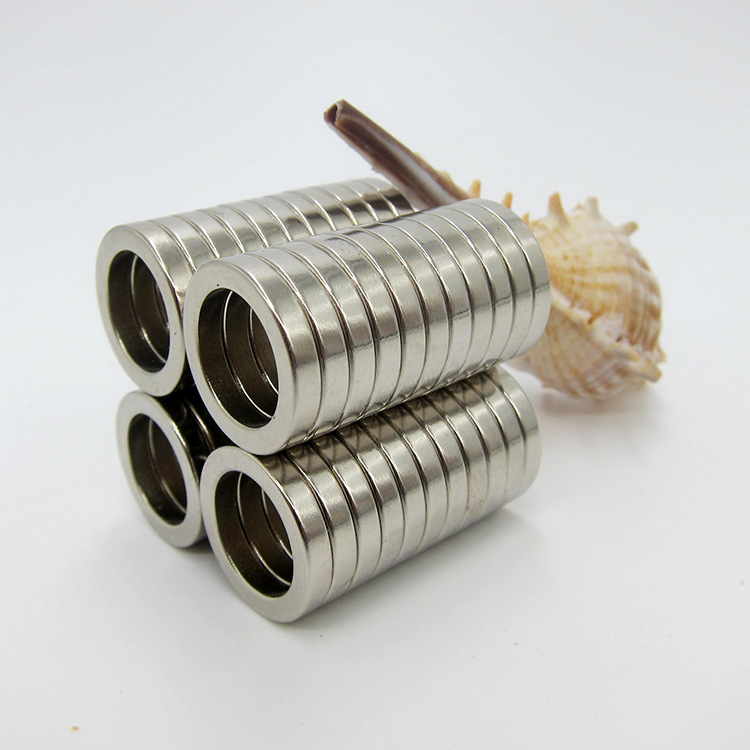 强力磁铁圆形磁铁强磁吸铁石小磁铁磁石磁钢钕铁硼18x3带孔12.7