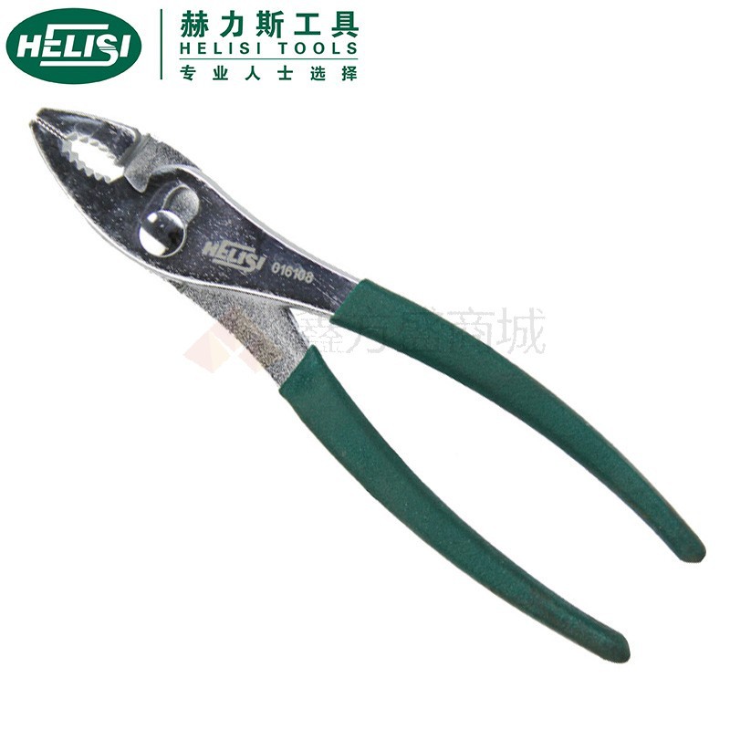 赫力斯HELISI沾塑鲤鱼钳鱼嘴钳CR-V8寸|ms