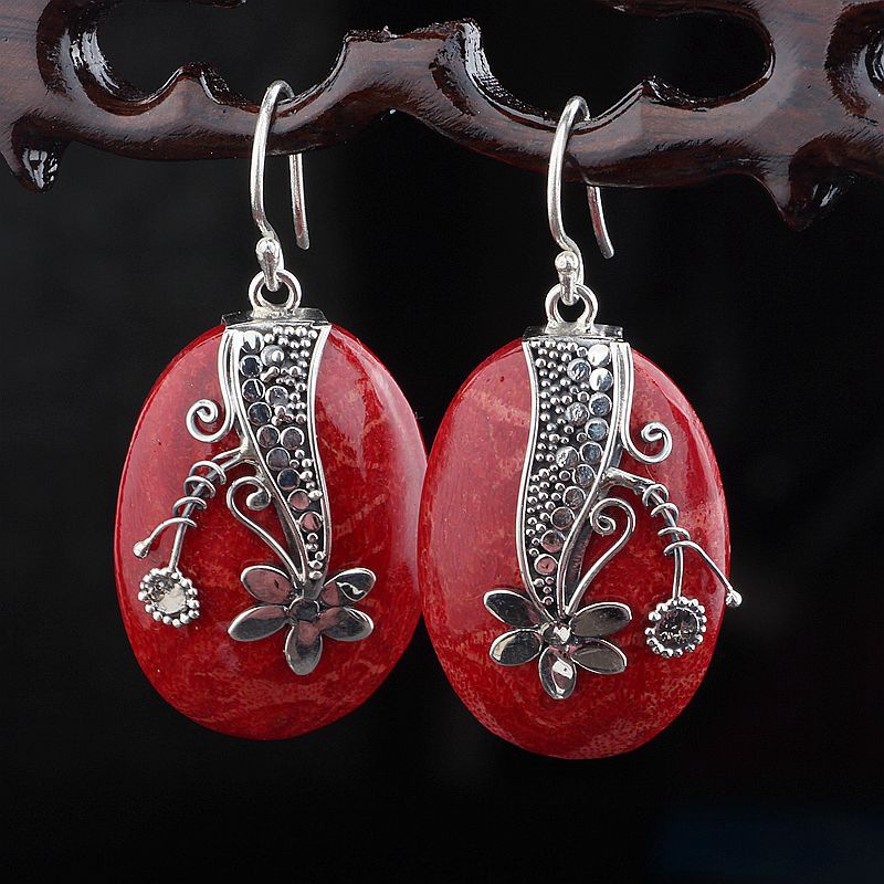 狼与兄弟纯银耳坠_纯银耳坠收入(3)