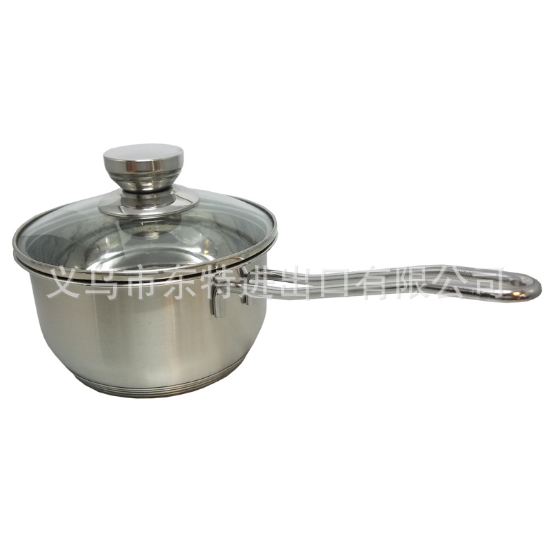 Factory direct sales of stainless steel 6-piece set, double-bottom steel handle pot, multi-functional soup pot, one-pot multi-purpose gift set pot detail image 6