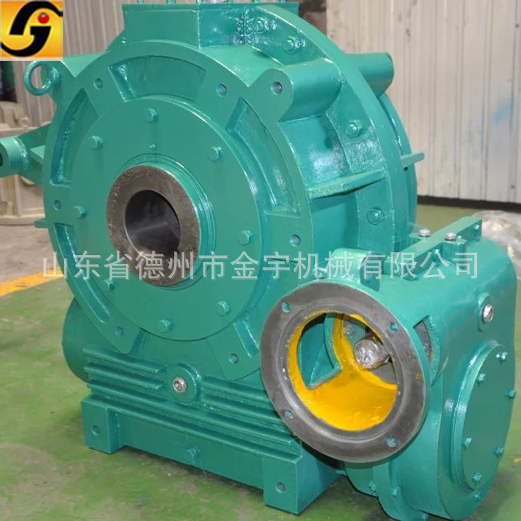 SCWS轴装式双级 大功率圆弧圆柱蜗杆蜗轮减速机 带法兰盘