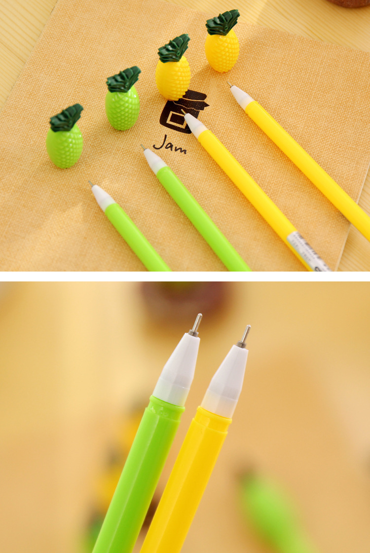 复制_韩国创意文具摩易消水笔 可爱菠萝造型中性.jpg
