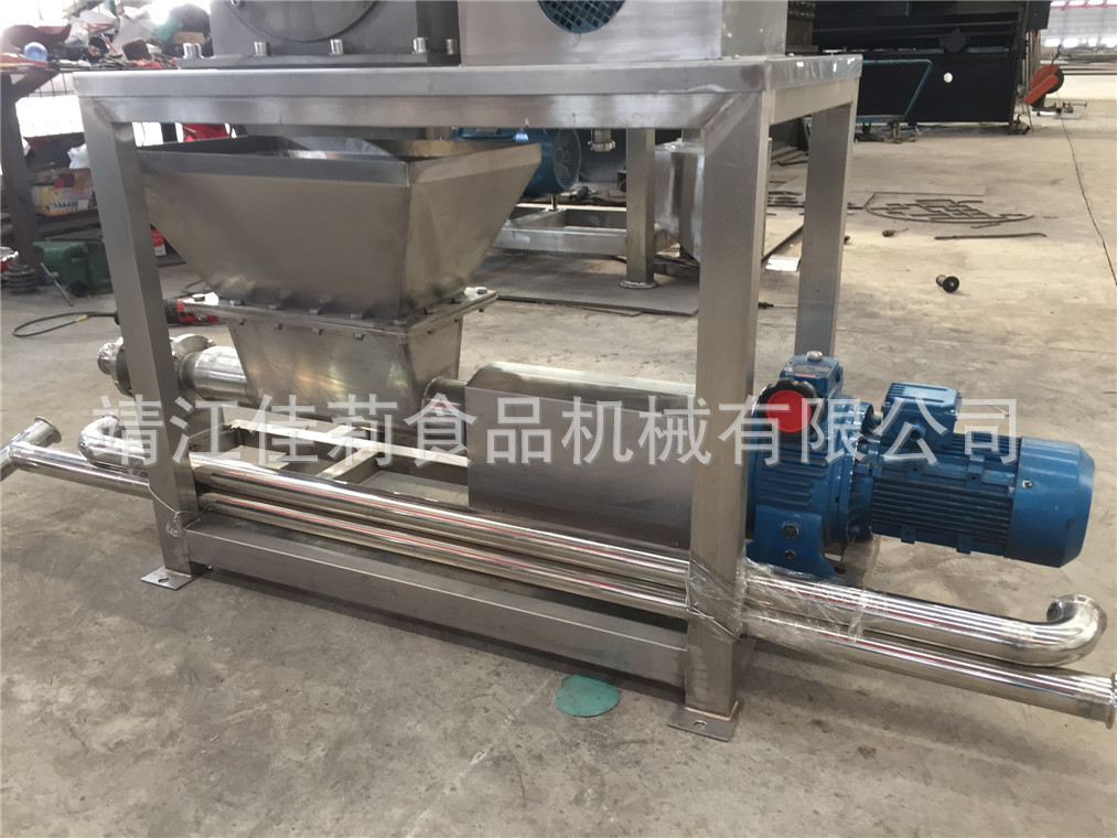 螺旋进料调速螺杆泵  螺旋输送泵 不锈钢浓浆输送泵