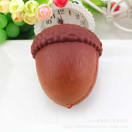 七月新款 Squishy办公室减压玩具 PU仿真择子 慢回弹解压水果直销