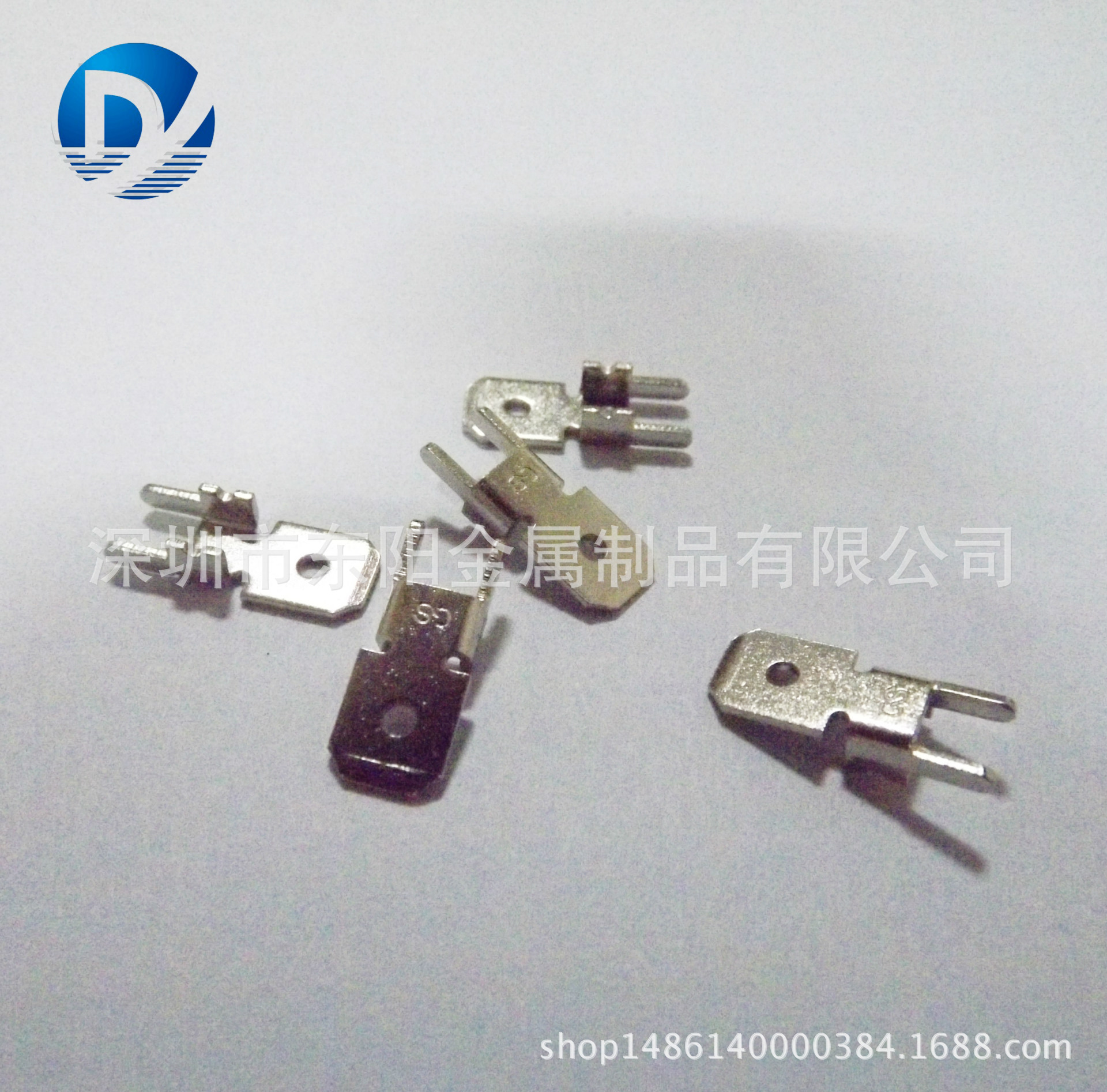 冲压件250防倒端子插脚各种端子插件定做冲压件加工厂定做